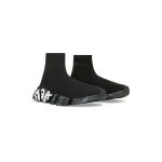 Men’s Speed 2.0 Graffiti Recycled Knit Sneaker  in Black - Image 2